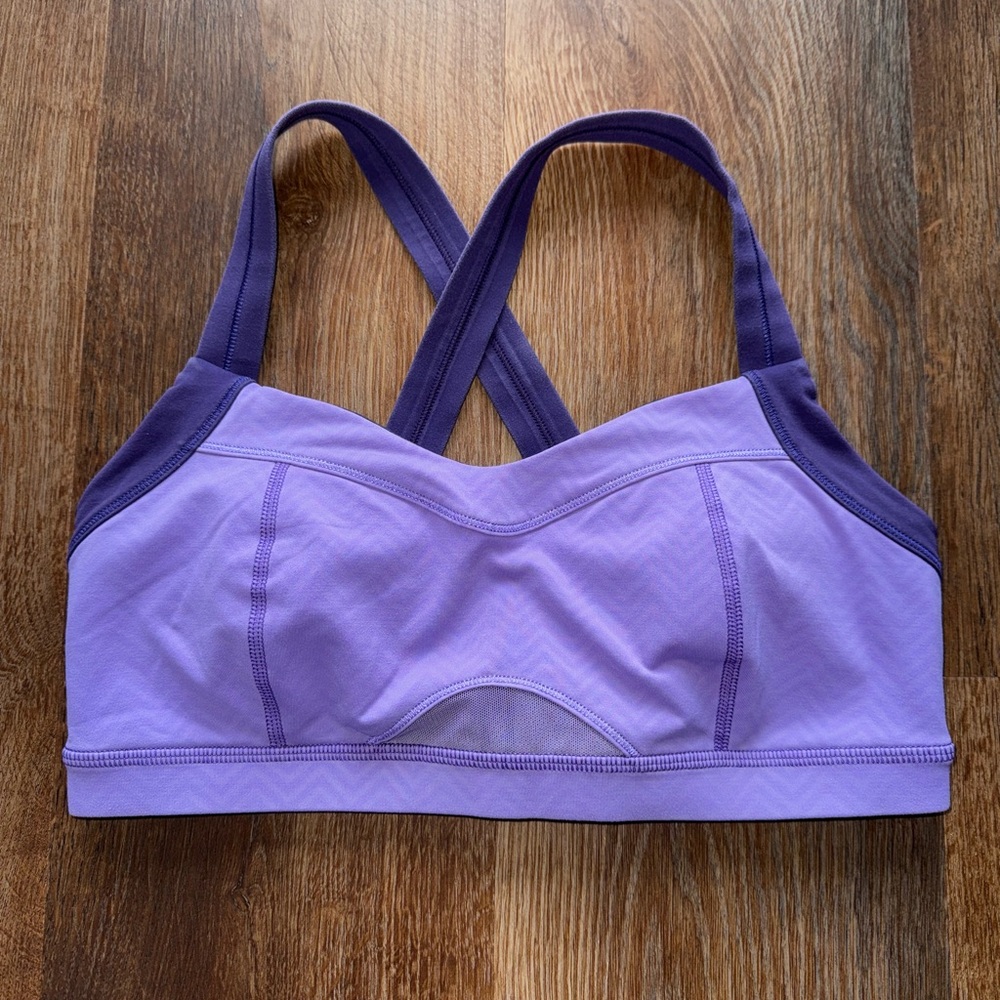 Lululemon Athletica Purple Sports Bra